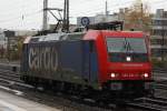 SBB Cargo 482 044 am 10.11.13 als Lz in Mnchen-Heimeranplatz.