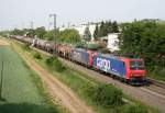 SBB 482 024 mit Gterzug Richtung Basel am 10.05.2011 in Auggen