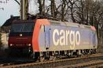 SBB Cargo 482 019 am 29.12.13 als Lz in Ratingen-Lintorf.