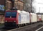 SBB Cargo 482 018-9 und 482 xxx-x am 25.02.15 in Ladenburg 