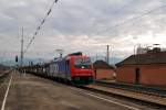 482 048 (SBB Cargo) mit Autotransportwagen in Rosenheim (17.01.2007)