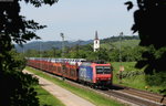 Re 482 014-8 mit dem DGS 47039 (Dillingen-Carimate) bei Denzlingen 10.6.16