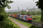 Re 482 000-7 und Re 482 028-8 mit dem DGS **** bei Denzlingen 14.6.16