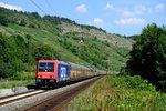 Häufig greift TXLogistik auf Lokomotiven von SBB Cargo zurück.