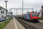 SBB Cargo National Re 484 013 in Islikon am 19.