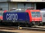 SBB - 484 010-4 vor dem Depot in Bellinzona am 17.09.2008