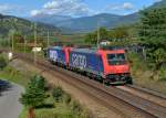 Re 484 016 + Re 484 020 am 27.09.2014 bei Albes.