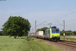 Re 485 007 mit dem DGS 43536 (Domodossola-Kaldenkirchen) bei Malsch 18.5.18