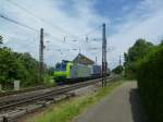 485 008 mit einer RoLa in Leutersberg auf der fahrt nach Basel.