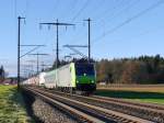 BLS - 485 012-9 mit Rolla unterwegs bei Lyssach am 10.01.2015