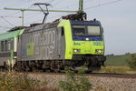 485 020-2 bls cargo auf der Nord-Südtrasse zwischen Auggen und Schliengen.