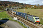 Internationale Güterzüge von SBB und BLS am 30.