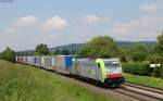 Re 486 509-3 mit dem DGS 40275 (Köln Nippes-Melzo) bei Kollmarsreute 21.5.15