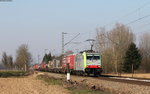 Re 486 510-1 mit dem DGS 42013 (Wanne Eickel-Gallarate) bei Riegel 17.3.16