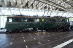 Die Elektrolokomotive Ae 6/6 11413 der SBB ausgestellt im Verkehrshaus in Luzern am 21.05.2016