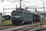 Überfuhrfahrt mit der Ae 6/6 11421, dem F 17463 und dem C2 5906. Hier durchfährt der Zug den Bahnhof Pratteln. Die Aufnahme stammt vom 28.05.2019.