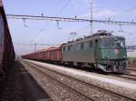 Ae 6/6 11517  Brunnen  mit zug 78653 nach Domat Ems (Stallinger). 1 Lok, 22 Ealos Wagen der DB, 304m und 1329t!
RBL 27.08.07