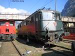 Aufgebochte Ae 6/6 11510 ''Rheinfelden'' anlsslich des Gotthardjubilums in Erstfeld am 8.9.07