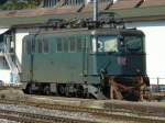 SBB - E-Lok Ae 6/6  11502 Abgestellt im Bahnhofsareal von Thun am 20.09.2007