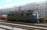 SBB Cargo - Ae 6/6  11467 im Bahnhof von Neuchatel am 19.09.2007