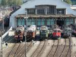 berblick ber das Depot Erstfeld an der Gotthard BAhn, anlsslich des 125 Jahre Jubilums am 08.09.07