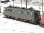 SBB Cargo - Ae 6/6  11501 im Depotareal von Biel / Bienne am 22.03.2008