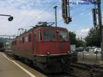 Ae 6/6 bei der Durchfahrt im Bahnhof Olten am  14.