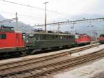 SBB Ae6/6 11408 am 20-7-2004 in Bellinzona