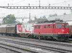 SBB - Ae 6/6  11512 im Bahnhofsareal von Sion am 01.09.2008