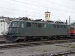 SBB - Ae 6/6 11479 im Depotareal von Biel/Bienne am 08.02.2009