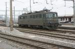 Ae 6/6 11404 beim Rangieren am 10.03.2009 in Buchs St.