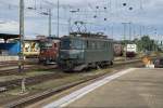 Fr mich das Highlight des Tages bot diese Maschine. Eine der ltesten Ae 6/6 berhaupt, die Ae 6/6 11404, war am 24.7.09 auf dem Weg durch Basel Bad Bf...