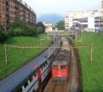 SBB/SBB-Cargo: Jedes SBB-Normalspurfahrzeug muss eines dieser 2 Gleise befahren, um nach Luzern zu gelangen.