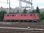 SBB - Ae 6/6 11456 im Bahnhofsareal von Biel/Bienne am 11.10.2009