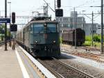 SBB - Ae 6/6  11515 vor Gterzug bei der Durchfahrt im Bahnhof Mgenwil am 23.05.2011