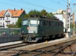 SBB - Ae 6/6 11438 im Bahnhofsareal in Thun am 24.09.2011