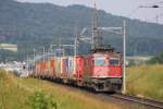 SBB Cargo Ae 6/6 11485 mit UKV-Zug am 28. Juni 2010