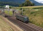 SBB: Lokzug mit Ae 6/6 11488 bei Niederbipp am 14.