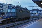 SBB: Am frhen Morgen des 9.11.2013 wurde die Ae 6/6 11513 kurz nach ihrer Ankunft von Zrich in Solothurn-HB abgelichtet.