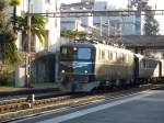 Ae 6/6 11407 AARAU mit Sonderzug nach Gotthard in Locarno am 07/03/2015 Sehen Sie ein Video der Zug hier - https://www.youtube.com/watch?v=GMOnPZK5sT0