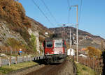 SBB: Herbstliche Stimmung am Bielersee bei Ligerz am 22.