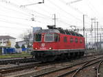 SBB - Re 6/6  620 056-2 unterwegs bei Prattelen am 20.11.2017