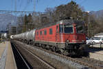 SBB CARGO Re 620 010-9  SPREITENBACH  anlässlich der Bahnhofsdurchfahrt Solothurn-West vom 14.