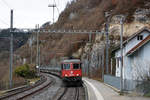 Militärtransport per Bahn.