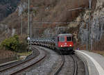 Militärtransport per Bahn.