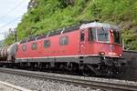 Re 620 085-1  Sulgen  auf dem Weg in Richtung Brugg bei Schinznach-Dorf am 02.05.2019.