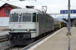 RailAdventure/RADVE.
Die Re 620 003 mit einem der 52 Metro-Zügen für Liverpool (UK) Merseyrail no. 003 vom Stadler Werk Altenrhein, unterwegs nach Basel Badischer Bahnhof, anlässlich der Bahnhofsdurchfahrt Eglisau vom 3. Januar 2020.
Foto: Walter Ruetsch