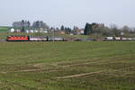 Re 620 056-2  TRAVERS 
als 62153 GLF-RBL
bei Biberist am 27. März 2020.
Foto: Walter Ruetsch