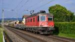 Re 620 084-4  Uznach  unterwegs vom RBL nach Lausanne Triage, aufgenommen bei Mägenwil am Abend des 15.05.2020.