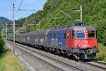 Am 04.07.2020 war es wieder einmal Re 620 069-5  Hägendorf , welche den 48021 ins Tessin ziehen durfte.